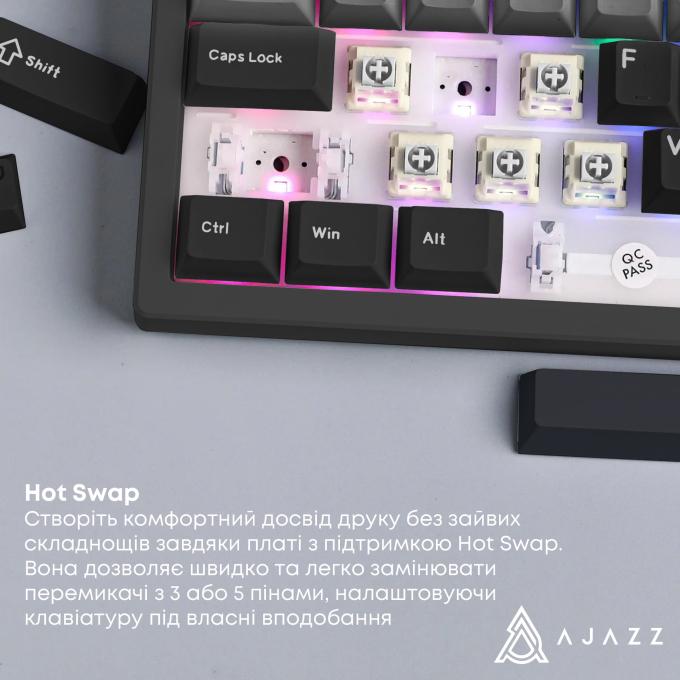 Ajazz AK650-DD-BG