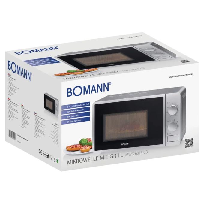 Bomann MWG6015CB silver