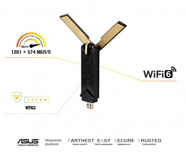 ASUS USB-AX56W/O cradle