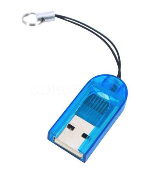 Считыватель флеш-карт ST-Lab MicroSD/TF U-373 blue