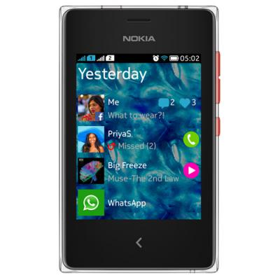 Мобильный телефон Nokia 502 (Asha) Bright Red A00015865