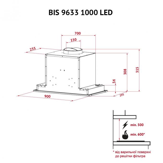 PERFELLI BIS 9633 I 1000 LED