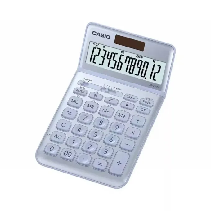 Casio CALC-CAS-JW-200SC-BU