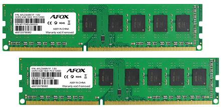 ОЗУ AFOX KIT DDR3 2x8Gb 1600Mhz БЛИСТЕР OMC AFLD316BK1PD