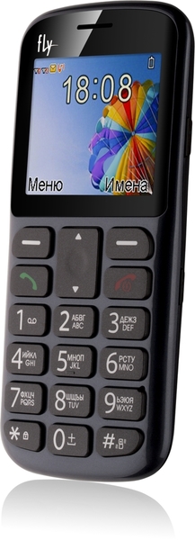 Мобильный телефон FLY EZZY8 Dual Sim (серый) EZZY8 grey