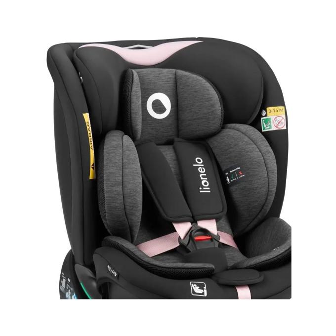 Lionelo LO-NAVY I-SIZE BLACK PINK