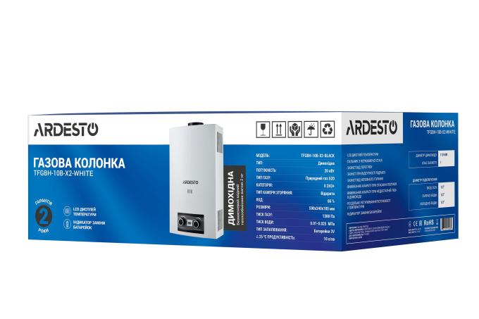 Ardesto TFGBH-10B-X2-WHITE