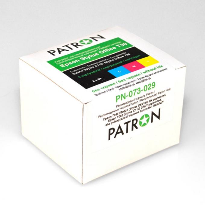 Комплект перезаправляемых картриджей PATRON EPSON Stylus Office T30, 5шт PN-073-029