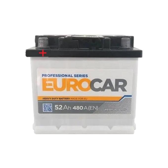 EUROCAR 6СТ-52АЗ (1) (+/-) (L1) 480А 12V (E)
