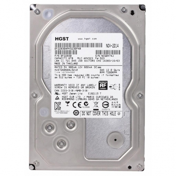 Жесткий диск для сервера Hitachi HGST 0B31230