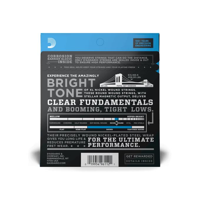 D'Addario EXL165-5