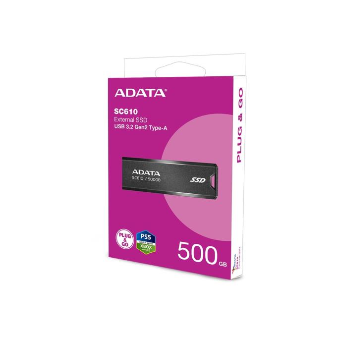 ADATA SC610-500G-CBK/RD