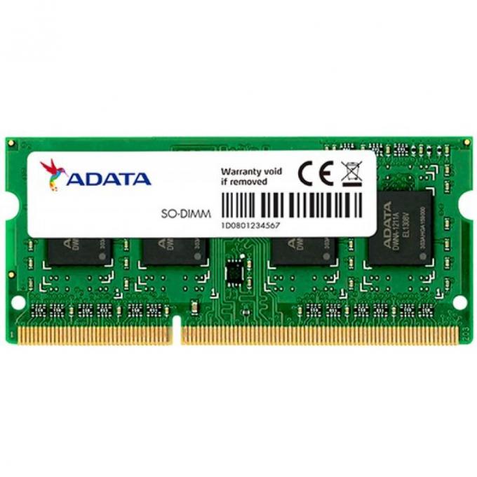 Модуль памяти для ноутбука SoDIMM DDR3L 8GB 1600 MHz ADATA (ADDS1600W8G11-S)