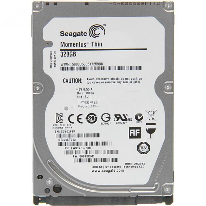Жесткий диск для ноутбука Seagate # 1DG14C-899 / ST320LT012-WL-FR #