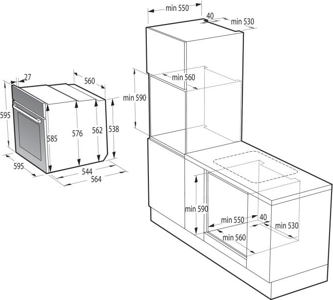 Gorenje BSA6747A04BGWI
