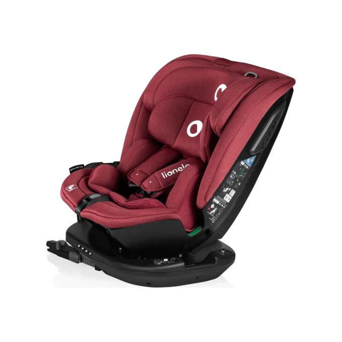 Lionelo LO-BASTIAAN RWF I-SIZE RED BURGUNDY