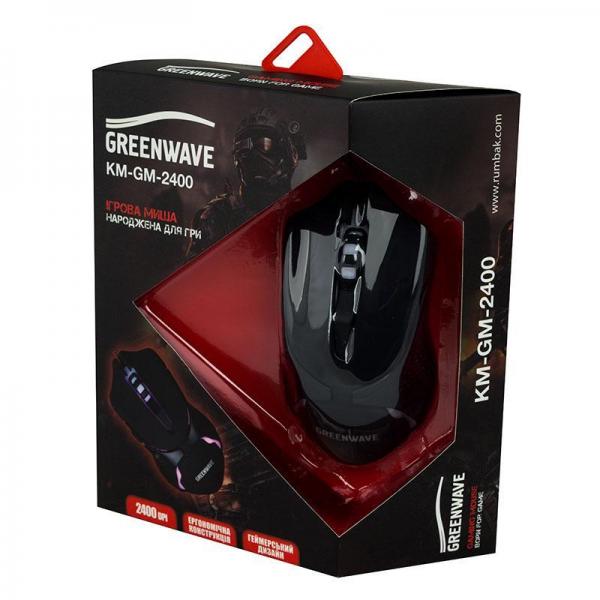 Мышка Greenwave KM-GM-2400, black R0014220