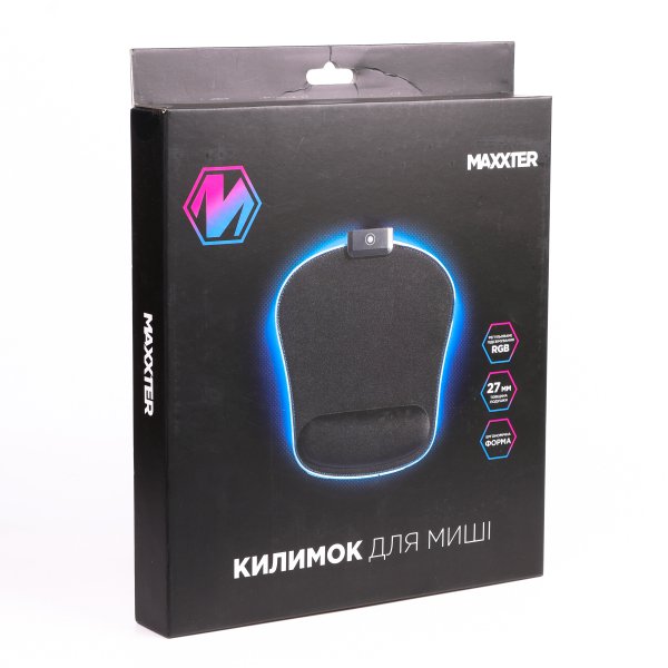 Maxxter MMP-LEDPAD-BK