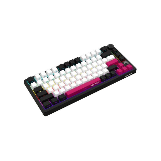 LORGAR LRG-KBP7075W-BK-US