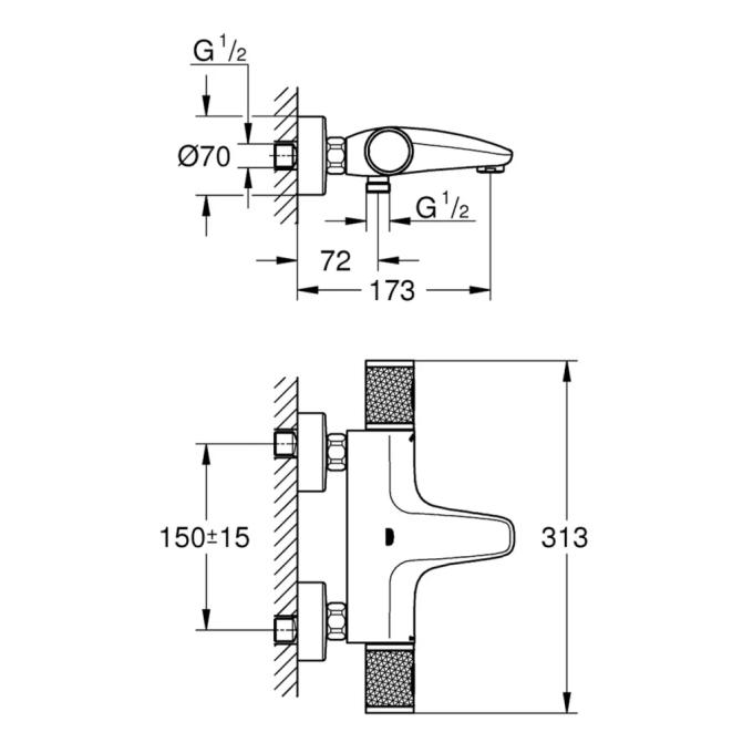 Grohe QuickFix 34788000