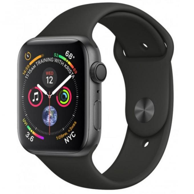 Смарт-часы Apple Watch Series 4 GPS, 40mm Space Grey Aluminium Case with Blac MU662GK/A