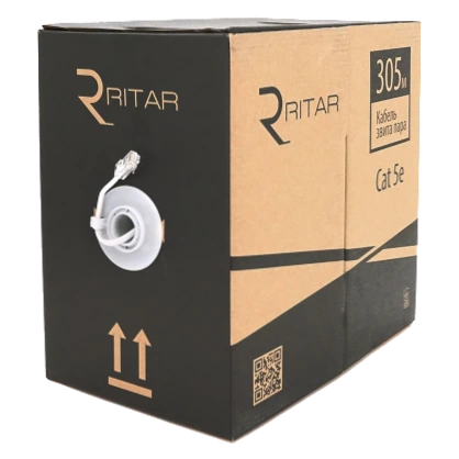 CAT КПВ UTP 4*2*0.5 ССА cat 5E 305 м