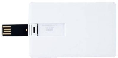 Флеш-драйв без логотипа GOODRAM CREDIT CARD 8GB bulk Белый UCC2-0080W0BBB
