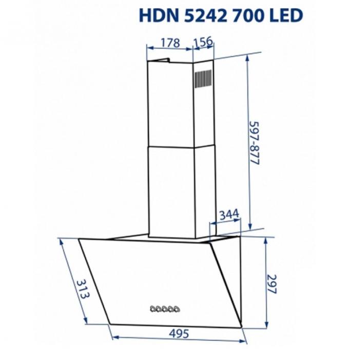 Minola HDN 5242 BL 700 LED