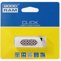 USB флеш накопитель GOODRAM 8GB CL!CK UKRAINE White USB 2.0 UCL2-0080W0R11-L