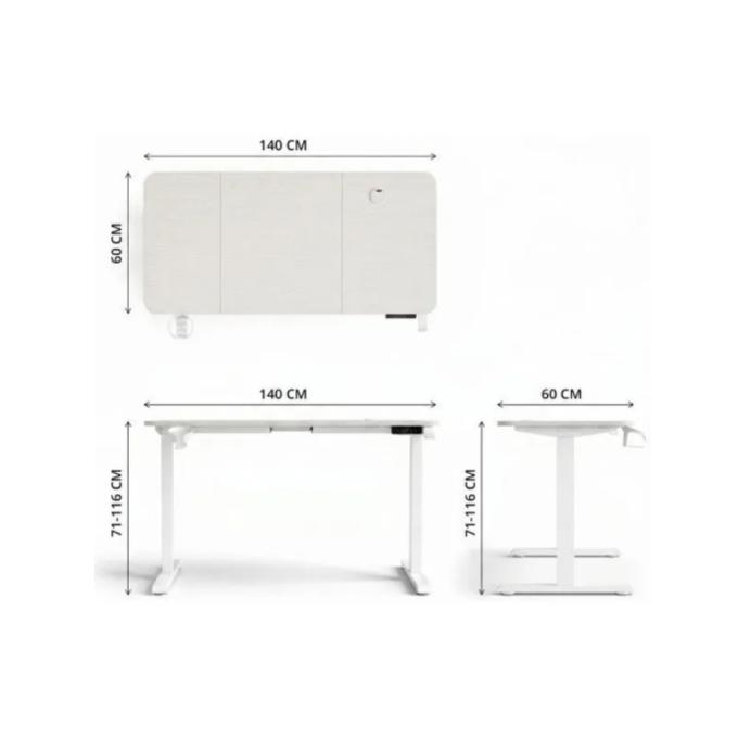 GT Racer TY-1451 (140x60x71-116) White