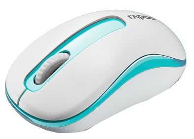 Мышка Rapoo M10 White/Blue USB