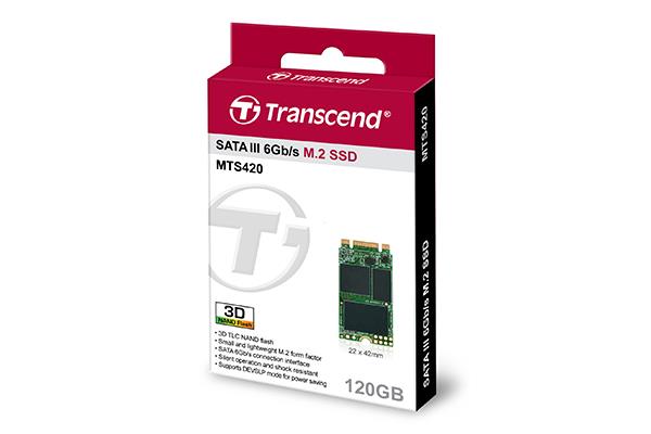 Твердотельный накопитель SSD M.2 Transcend MTS420 120GB 2242 SATA TLC TS120GMTS420