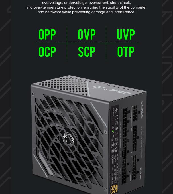 GAMEMAX GX-750 PRO BK(ATX3.1PCIe5.1)