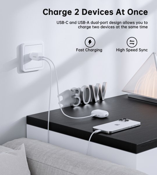 Choetech PD5012-EU-WH