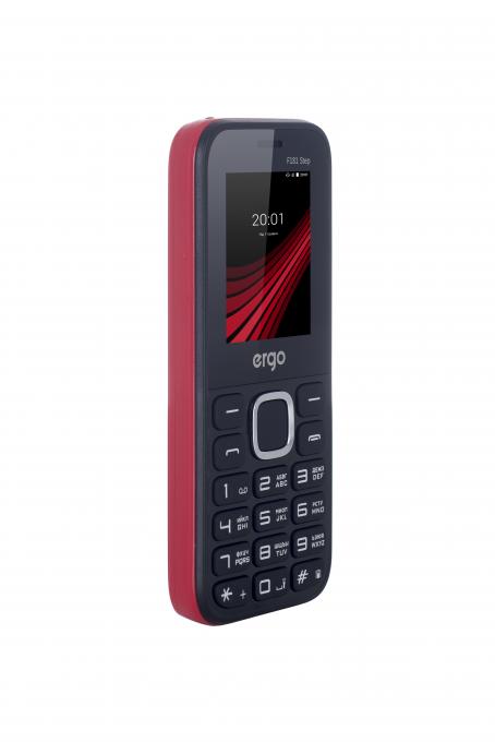 Мобильный телефон Ergo F181 Step Red