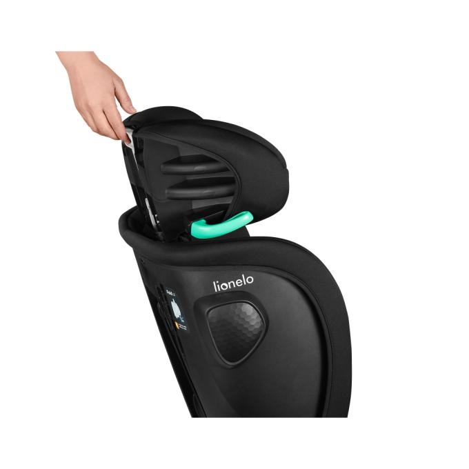 Lionelo LO-NELLY I-SIZE BLACK CARBON