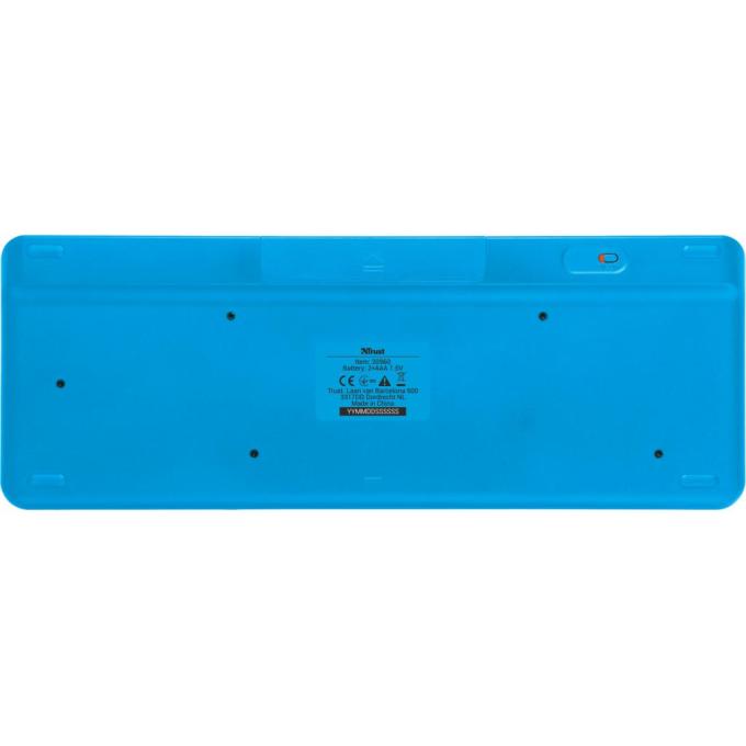 Клавиатура Trust Veza wireless touchpad RU 21469