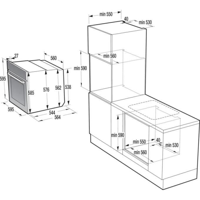 Hisense BSA6634PBG8
