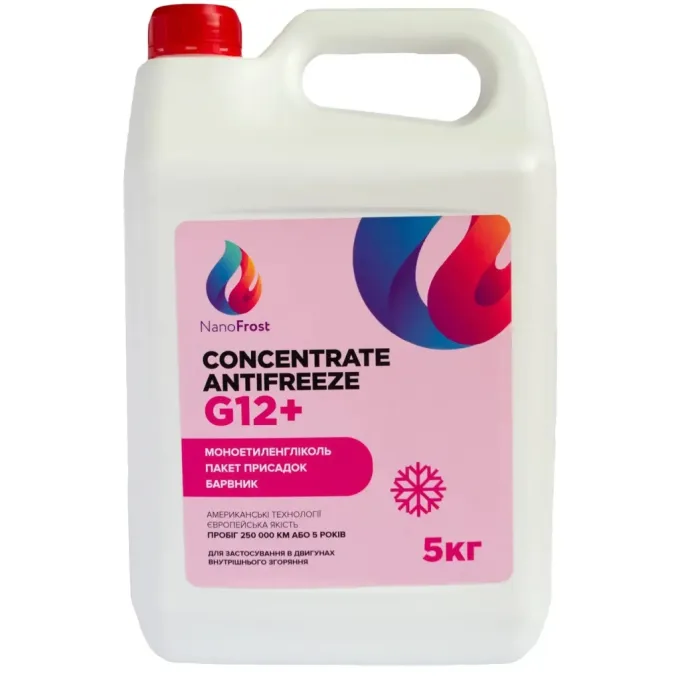 NanoFrost G12+ рожевий, 5кг