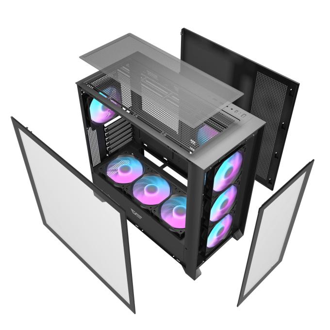 DARKFLASH DRX90 GLASS BLACK