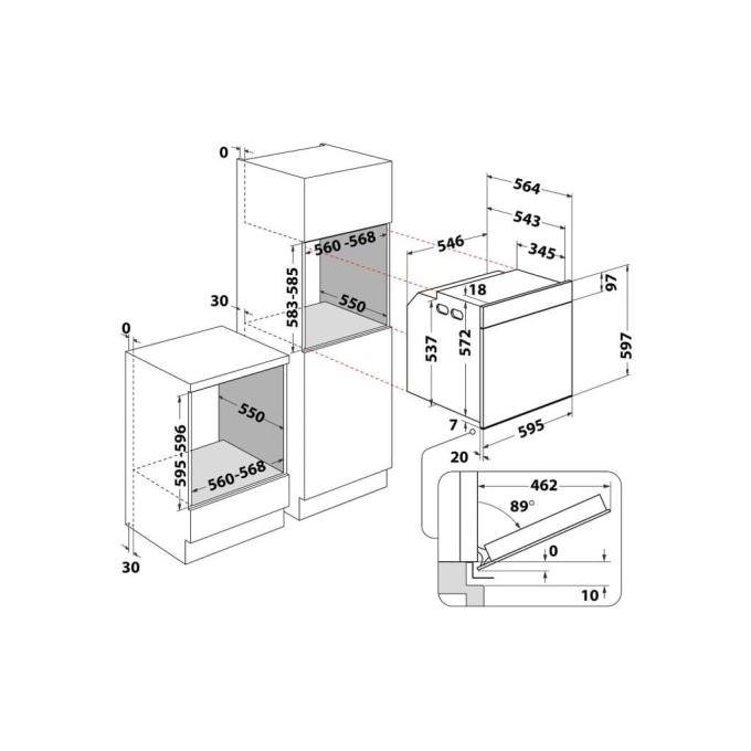 Whirlpool WOI5S8CM1SBA