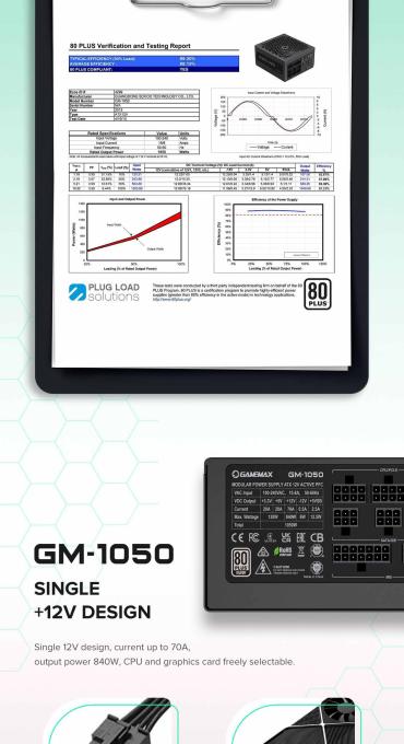 GAMEMAX GM-1050 Modular