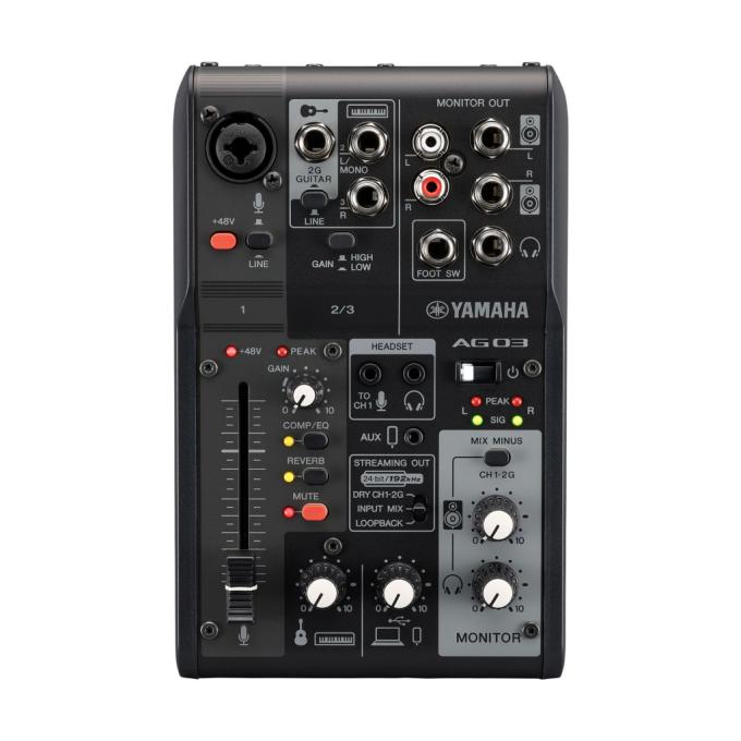 Yamaha AG03MK2 Black