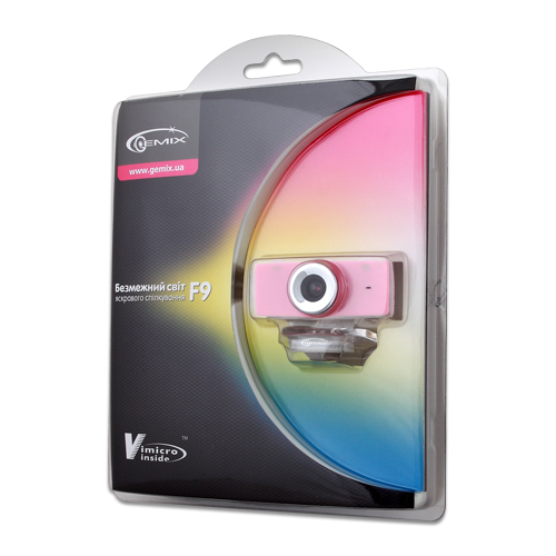 Веб-камера GEMIX F9 pink