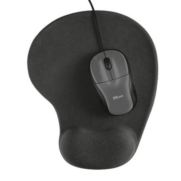Мышка Trust Primo Mouse with mouse pad - black 20424