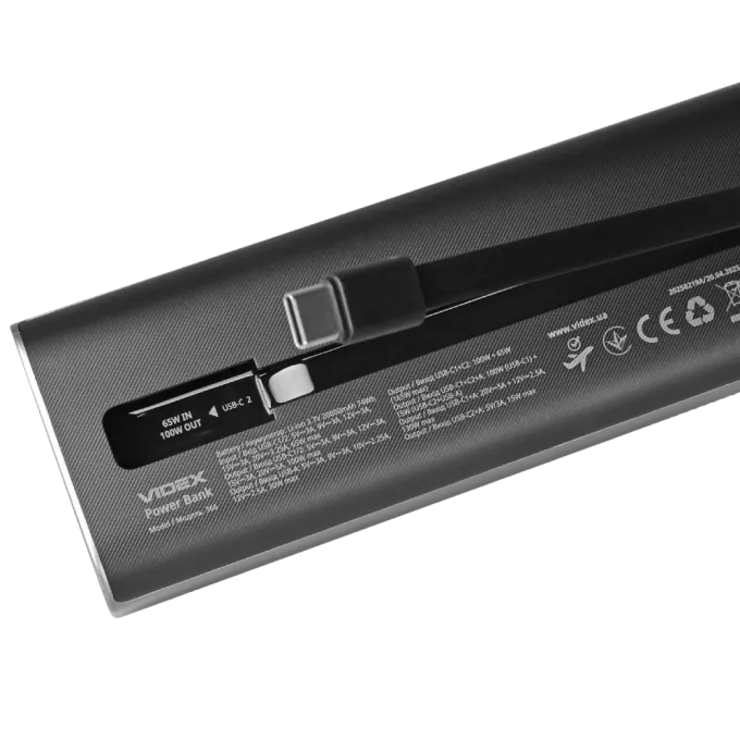 VIDEX VPB-366 PD100Вт 20000мА•ч