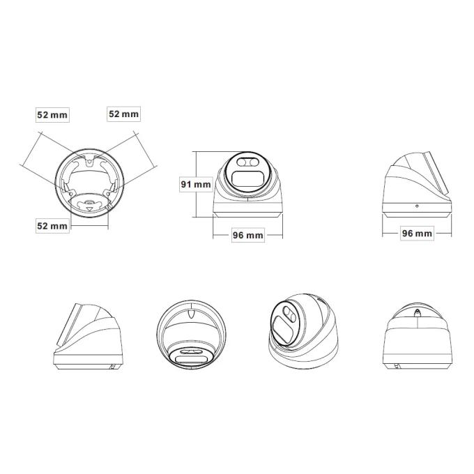 SEVEN Systems IP7215PA-DL (2.8) white