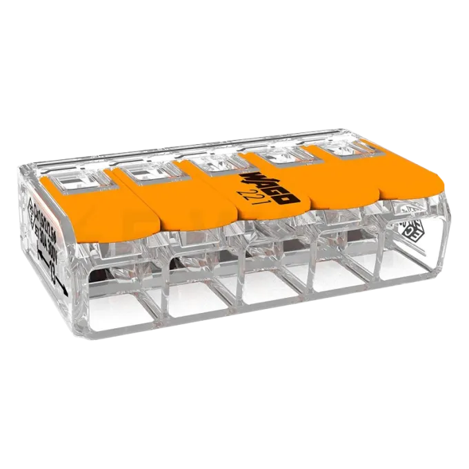Wago COMPACT 221-615 5-проводов 0,5-6мм2