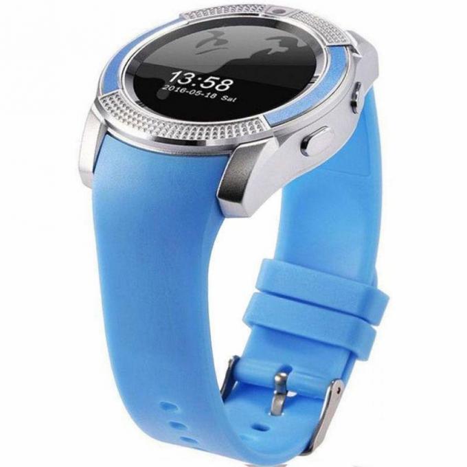Смарт-часы UWatch V8 Blue F_54957