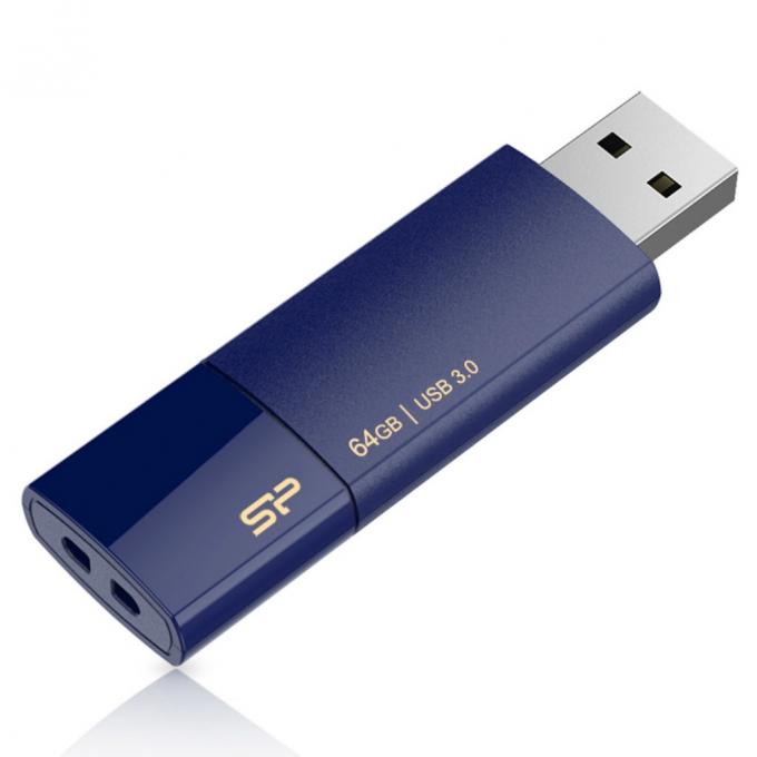 Накопичувач Silicon Power 64GB USB 3.0 Blaze B05 Blue SP064GBUF3B05V1D